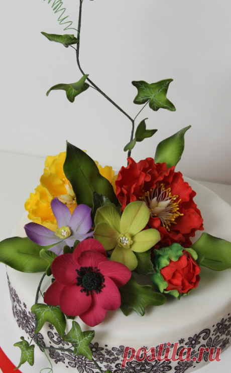 Torturi - Viorica's cakes: Flori pentru Maria