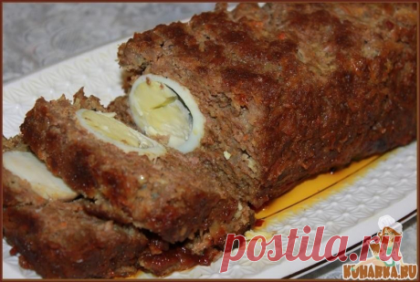 Мясной хлеб (Митлоф) с яйцом