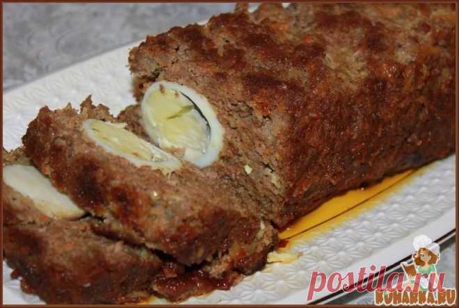 Мясной хлеб (Митлоф) с яйцом