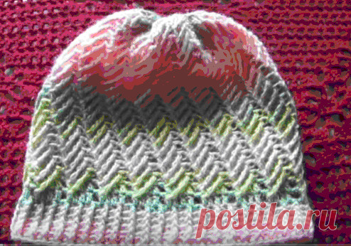 шапка крючком