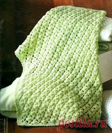 Irish crochet &: CROCHET BLANKET ... ДЕТСКИЙ ПЛЕД
