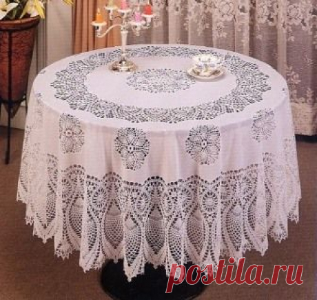 Вязаные скатерти стильные декоративные идеи. Красивые вязаные скатерти | 3vision - Fashion blog