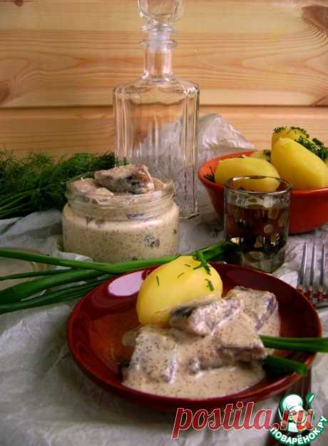 Сельдь в икорном соусе - кулинарный рецепт