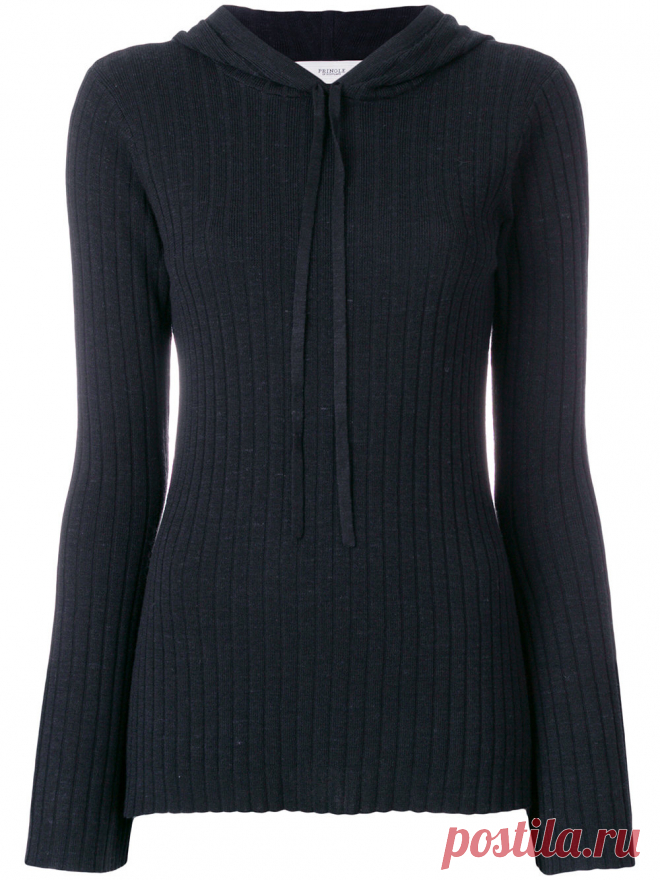 Прингл Шотландия Ribbed Hoodie - Farfetch