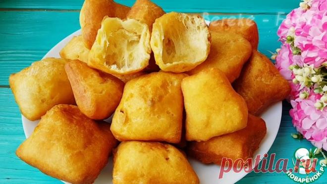 Моментальные пышки на кефире Кулинарный рецепт