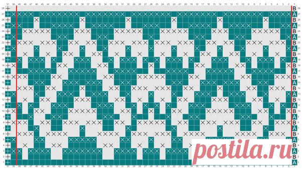 Mosaic Crochet Heart Blanket Strip - Free Chart - Juniper and Oakes