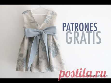 Patrones gratis de vestidos para niñas