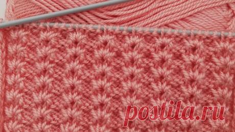 ОЧЕНЬ КРАСИВЫЙ РЕЛЬЕФНЫЙ УЗОР СПИЦАМИ ДЛЯ ШАПОК | Вяжем дома с Татьяной | Дзен