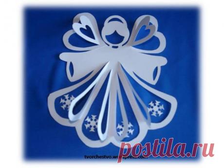 Рождественский ангел | Творим вместе с детьми (Crafting with Kids)