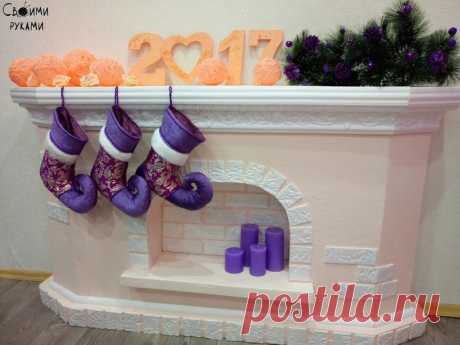 Фальш камин из коробки — Сделай сам, идеи для творчества - DIY Ideas