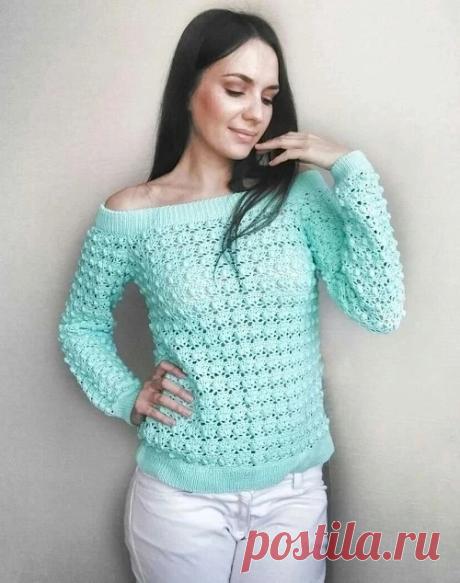 Ажурный узор с шишечками