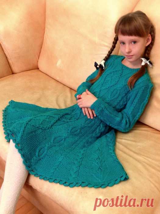 Вязание девочкам спицами: платья, туники, сарафаны | Записи в рубрике Вязание девочкам спицами: платья, туники, сарафаны | Мир моих многочисленных увлечений!!!!!!!!!!!