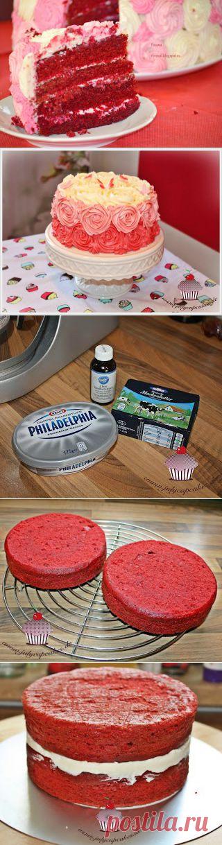 Торт " Красный бархат" | БУДЕТ ВКУСНО!