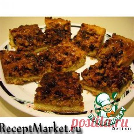 Пирог с грецкими орехами и сгущенным молоком рецепт приготовления | Как готовить Пирог с грецкими орехами и сгущенным молоком | ReceptMarket.ru