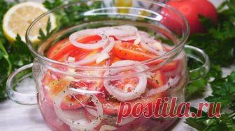 Обалденная закуска с вкуснейшим секретным маринадом! В меру соленая, в меру острая, в меру пикантная, и очень вкусная!