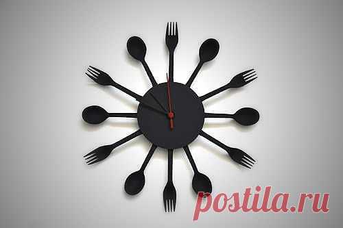 Вкусные часы для кухни / KNITLY.com - блог о рукоделии