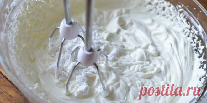 Сметанный крем с агар агаром для торта
