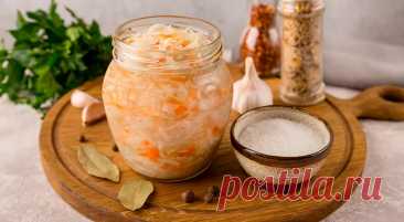 Квашенная капуста в банке, пошаговый рецепт с фото на 63 ккал