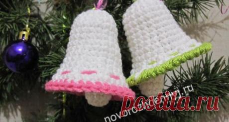 Колокольчик крючком - схема и описание для начинающих | Уход за новорожденным