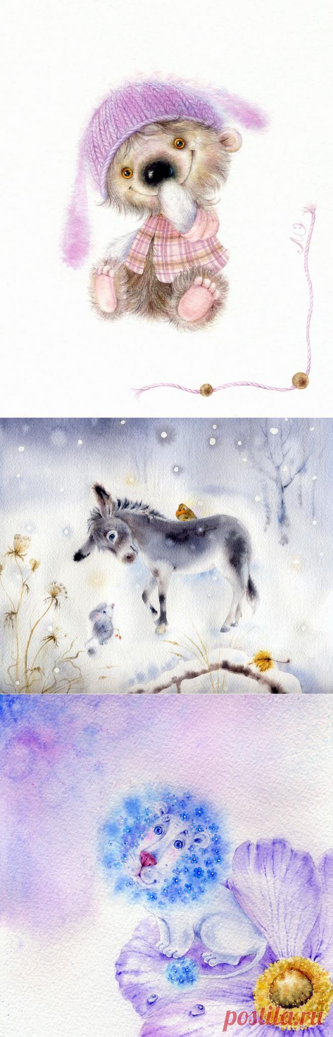 Художник-иллюстратор Элина Репкина (Моисеенко)..