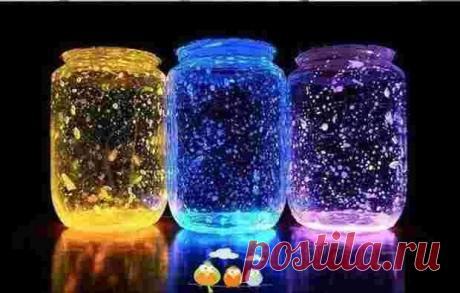 Светящаяся вода своими руками