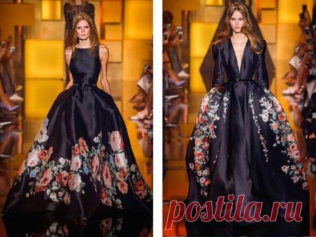 Elie Saab осень 2015 Couture: шикарность просто зашкаливает