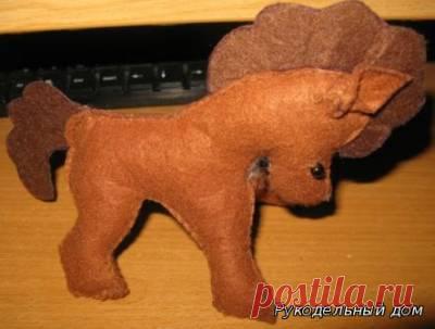 Пряничная лошадка