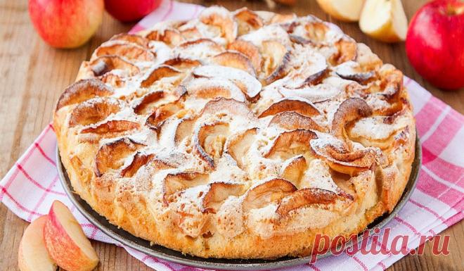 Яблочный пирог со сметанной заливкой - Со Вкусом