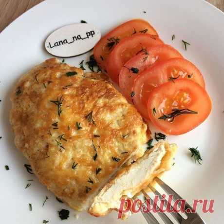 Куриное филе в сырном кляре на ужин