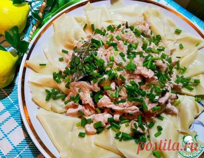 Лапша с индейкой – кулинарный рецепт