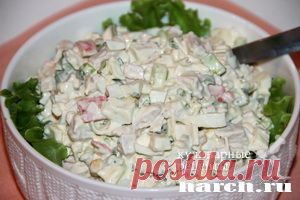 из крабовых палочек с курицей “Ярмарка” | Харч.ру - рецепты для любителей вкусно поесть