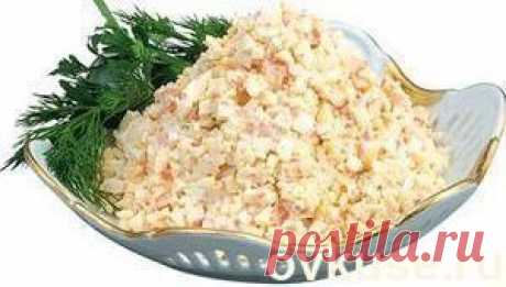 Салаты с крабовыми палочками