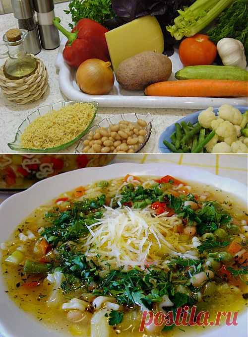 Минестроне / Куриные супы / TVCook: пошаговые рецепты c фото