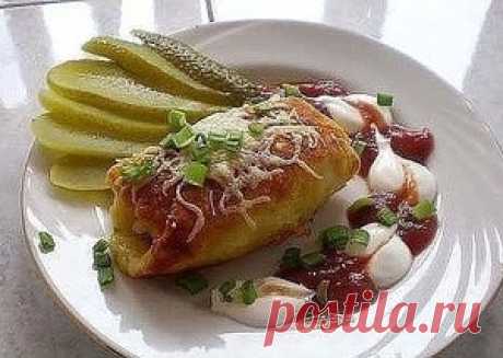 КАРТОФЕЛЬНЫЕ РУЛЕТИКИ С МЯСОМ