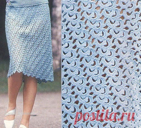 Юбка крючком для женщин Схемы | Вязание | Яндекс Дзен