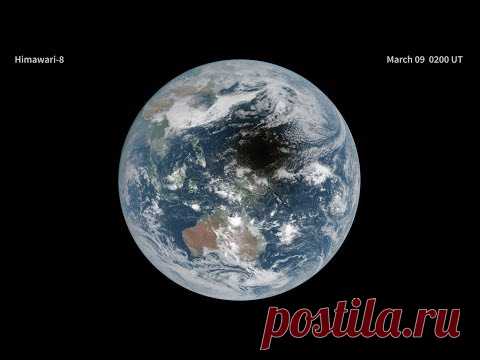 Ученые зафиксировали необычную тень, пересекающую Землю