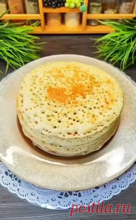 Невероятно воздушные марроканские блины