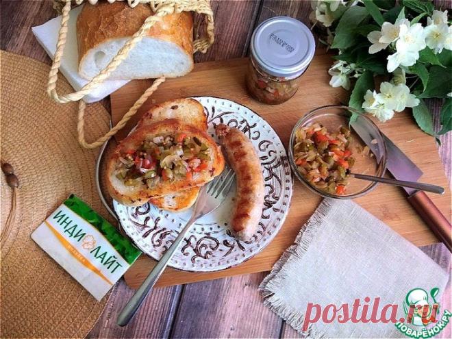 Соус-релиш из маринованных огурцов Кулинарный рецепт