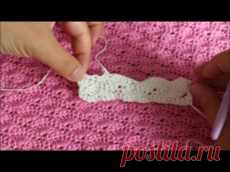 В видео подробно разбираем с Вами узор, всё очень легко и просто! Мой инстаграмм: @soldatenkoviktoria Видео о моих пледах: https://www.youtube.com/watch?v=01...