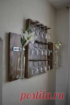 Maybe you don't have time to do the DIY wine glass rack kit…