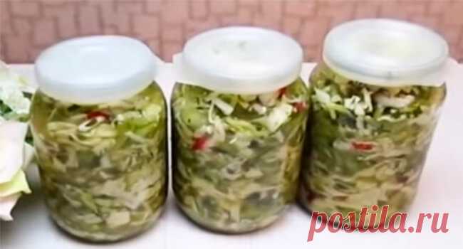 Очень вкусные салаты из зелёных помидоров на зиму (без стерилизации)