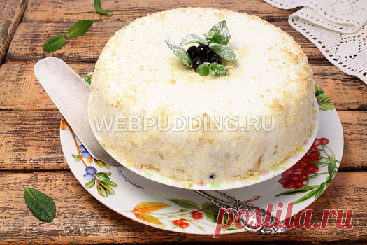 Фруктовый торт с желе | Как приготовить с Webpudding.ru
