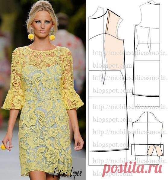 ЖЕЛТЫЙ DRESS SHORT ДОХОД - Пресс-формы Мода Мерой