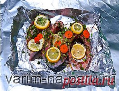Рыба в фольге рецепт для мультиварки | Варим на пару