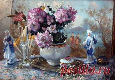 луг.околица.домишко.Василий Жданов.