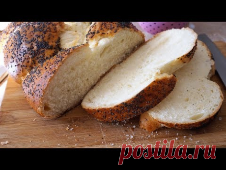 ПЛЕТЁНКА С МАКОМ ГОСТ/ Challah bread with poppy seeds