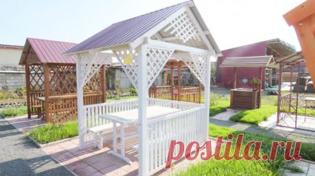 50 фото беседок своими руками (из дерева): идеи и советы для постройки на даче