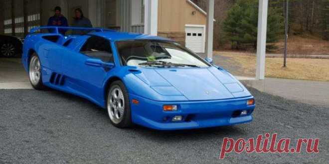 Lamborghini Diablo Дональда Трампа продается на eBay (14 фото) | Чёрт побери
