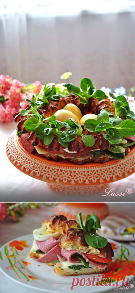 Lussi`s World of Artcraft: Солен венец от парено тесто / Choux (Eclair) Pastry Ring Recipe