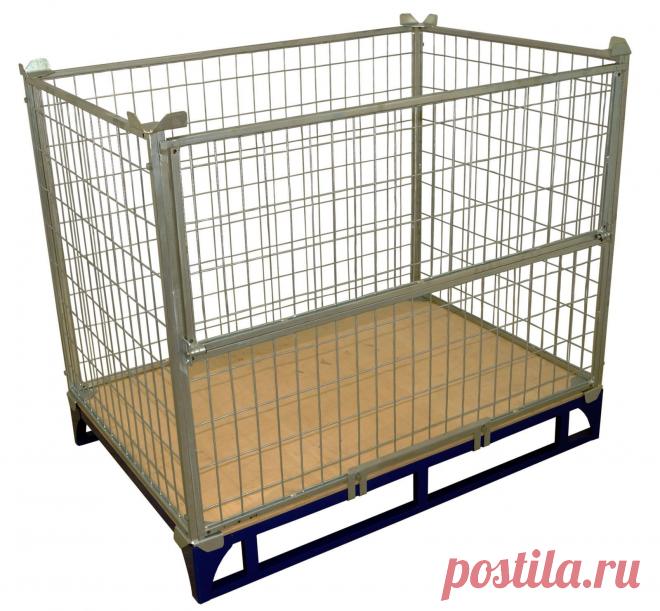 Сетчатые контейнеры на сайте